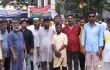 যুবদল নেতা মনিরের নেতৃত্বে বিএনপির প্রতিবাদ সভা