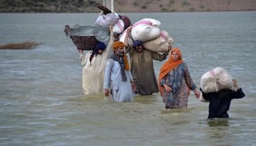 পাকিস্তানে বন্যার পানি কমতে লাগবে ৬ মাস