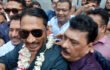 প্রায় দুই দশক পরে কারামুক্ত হলেন জাকির খাঁন, গাড়ি বহরে  হাজারো  নেতাকর্মীর ভির।