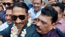 প্রায় দুই দশক পরে কারামুক্ত হলেন জাকির খাঁন, গাড়ি বহরে  হাজারো  নেতাকর্মীর ভির।