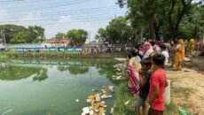 জেলা কারাগারের  প্রধান ফটক এর সামনে পুকুর থেকে অজ্ঞাত কিশোরের মরদেহ  উদ্ধার!