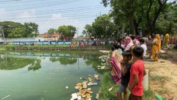 জেলা কারাগারের  প্রধান ফটক এর সামনে পুকুর থেকে অজ্ঞাত কিশোরের মরদেহ  উদ্ধার!